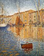 Red buoy Paul Signac